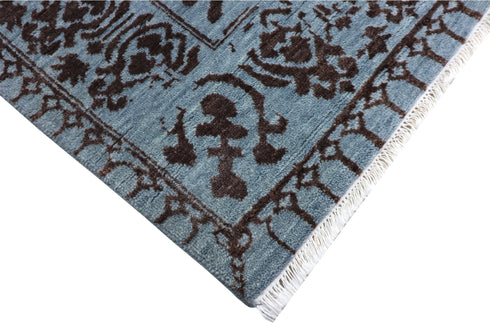 Frazzle Jade Blue Brown